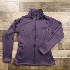 The North Face Canyon Flats Stretch Fleece Jacket Women’s Medium Purple‎